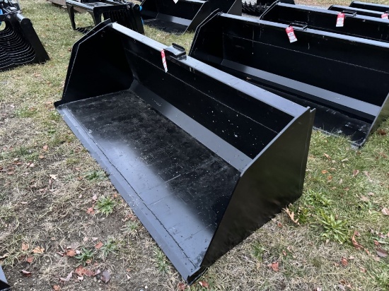 SNOW/MULCH BUCKET, 84'', SKID STEER MOUNT