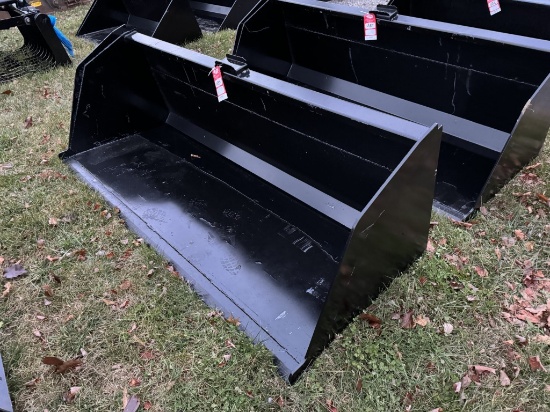 SNOW/MULCH BUCKET, 84'', SKID STEER MOUNT