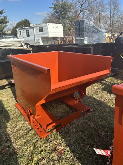 FORKLIFT DUMP HOPPER