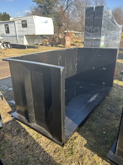 DEBRIS BIN, 4 CUBIC YARD, FORKLIFT POCKETS