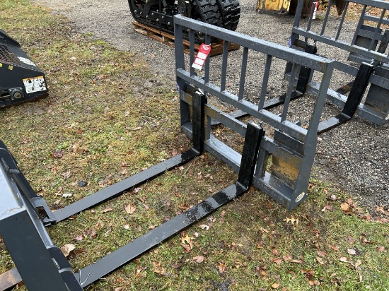 NEW SKID STEER FORKS, 48'' FORKS