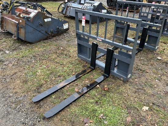 NEW SKID STEER FORKS, 48'' FORKS