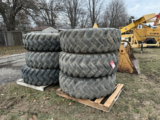 BRIDGESTONE 17.5-R25 TIRES OFF CAT GRADER