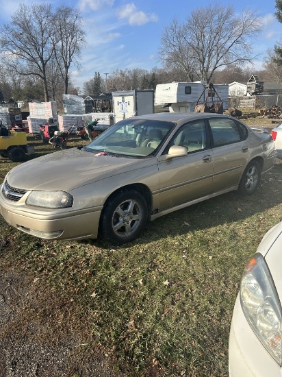 2005 CHEVROLET IMPALA LS, 4-DOOR, 3800 V6 GAS ENGINE, AUTO TRANS, CLOTH, AM/FM-CD, PW, PL, PM, ABS A