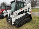 2019 BOBCAT T770 RUBBER TRACK SKID STEER, AUX HYDRAULICS, HIGH FLOW, 2-SPEED, CAB WITH HEAT & AC, HY