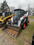 2020 BOBCAT S76 R SERIES RUBBER TIRE SKID STEER, CAB WITH HEAT & AIR, 72'' BUCKET, 12-16.5 TIRES, AU