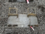 SKID STEER PLATE WITH GUARD
