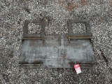SKID STEER PLATE WITH GUARD