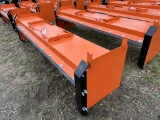 SNOW PUSHER BLADE, SKID STEER MOUNT, 10'