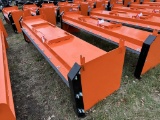 SNOW PUSHER BLADE, SKID STEER MOUNT, 10'
