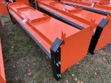 SNOW PUSHER BLADE, SKID STEER MOUNT, 10'