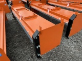 SNOW PUSHER BLADE, SKID STEER MOUNT, 10'