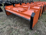 SNOW PUSHER, SKID STEER MOUNT, 8'
