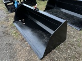 SNOW/MULCH BUCKET, 84'', SKID STEER MOUNT