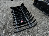ROOT RAKE, 70'', SKID STEER MOUNT
