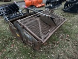 BOBCAT LANDSCAPE RAKE 5A, SKID STEER QUICK ATTACH, 5'