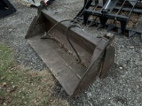 SKID STEER BUCKET, 4 IN 1, QUICK ATTACH, 66''