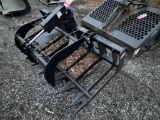 NEW UNUSED BELCO GRAPPLE BUCKET, 72'', SINGLE CYLINDER, SKID STEER MOUNT