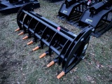NEW 2023 GREATBEAR SKID STEER HEAVY DUTY BRUSH GRAPPLE, 78''