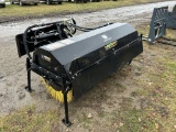 JOHN DEERE WORKSITE PRO BA72 SWEEPER ATTACHMENT, SKID STEER MOUNT