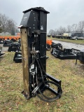 ERSKINE HYDRAULIC POST POUNDER, SKID STEER MOUNT, S/N: 1055038