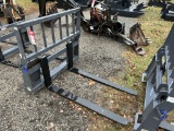 NEW SKID STEER FORKS, 48'' FORKS