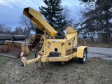 2001 WOODCHUCK 12-A CHIPPER, DEUTZ DIESEL, PINTLE HITCH, VIN: 1W975101658200876