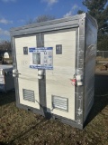 NEW 2023 BASTONE MOBILE TOILET WITH SINK, PAPER TOWEL HOLDER, LIGHT, EXHAUST FAN, 2 DOORS, DOOR LOCK