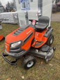 HUSQVARNA YTH26V54 RIDING MOWER, HYDROSTATIC, 54'' DECK, 26-HP, 259 HOURS SHOWING,