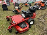 2018 EXMARK TURF TRACER WALK BEHIND MOWER, X-SERIES, KOHLER GAS ENGINE, MULCH KIT, 60'' DECK, 1785 H