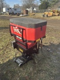 BOSS TGS 800 REESE HITCH SALT SPREADER, CONTROLLER IN THE OFFICE