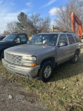 2001 CHEVY TAHOE 4-DOOR SUV, 5.3L GAS ENGINE, AUTO TRANS, 4X4, LEATHER, PW, PL, PM, AM/FM-CD, ABS LI