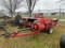 MASSEY FERGUSON 124 SQUARE BALER, PTO, WITH KICKER