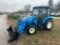 2015 LS 4046 TRACTOR WITH LL4102 LOADER, 3PT, PTO, 2-HYDRAULIC REMOTES, 4X4, 66'' BUCKET, 13.6-24 RE