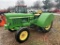 1974 JOHN DEERE 830 AG TRACTOR, MANHEIM 3-CYLINDER GAS ENGINE, 35-HP, WIDE FRONT, ORCHARD FENDERS, 3