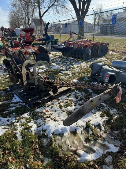 JOHN DEERE NO.50 SIDE MOUNT OR BELLY MOUNT MOWER, FITS JOHN DEERE 10, 20, OR 30 SERIES TRACTORS