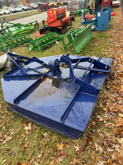 KING KUTTER 6' BRUSH HOG, 3PT, PTO, NEW BLADES