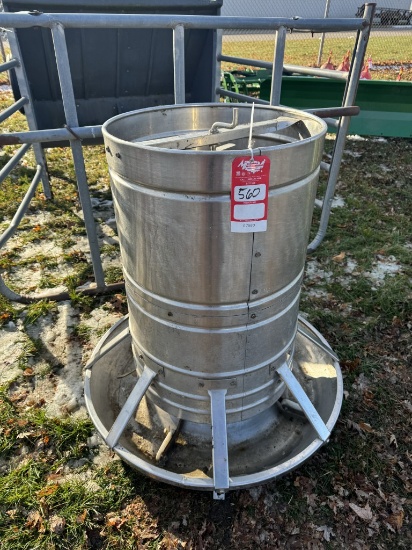 STAINLESS HOG FEEDER