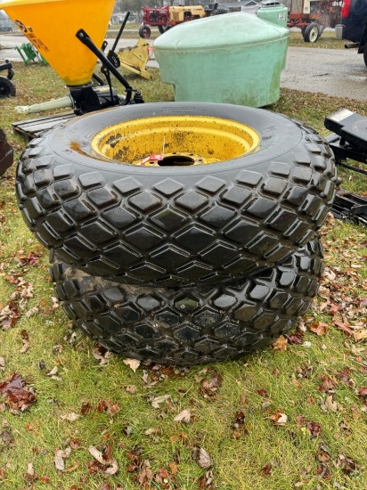 GOODYEAR 14.9-24 TURF TIRES ON 8-BOLT RIMS [2]