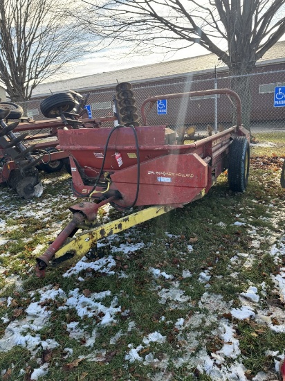 NEW HOLLAND 519 MANURE SPREADER, PTO DRIVEN, S/N: 569922
