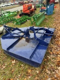 KING KUTTER 6' BRUSH HOG, 3PT, PTO, NEW BLADES