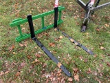 NEW JOHN DEERE LOADER FORK ATTACHMENT, 42'' FORKS