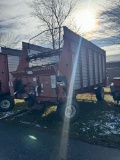 H&S SILAGE WAGON, MODEL 744, S/N: 695137