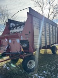 GEHL 1620 FORAGE WAGON, 18', S/N: 10479