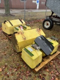 INSECTICIDE BOXES [5], FERTILIZER BOXES [2] OFF JOHN DEERE 7000 PLANTER