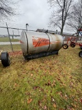 1600 GALLON STAINLESS TANK WITH FRAME