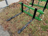 NEW JOHN DEERE PALLET FORKS FOR LOADER TRACTOR, 36'' FORKS