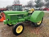 1974 JOHN DEERE 830 AG TRACTOR, MANHEIM 3-CYLINDER GAS ENGINE, 35-HP, WIDE FRONT, ORCHARD FENDERS, 3