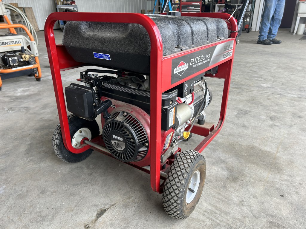 Bryton S500 030741 Briggs & Stratton 8000W Elite Series Portable ...