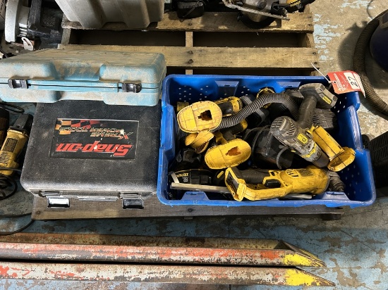 DEWALT CORDLESS TOOLS, SNAP-ON ELECTRIC IMPACT